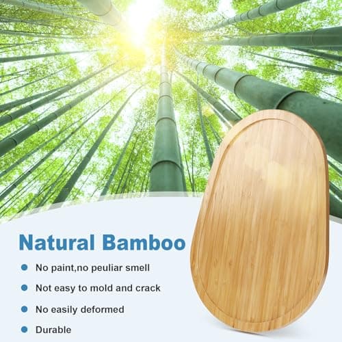 GuanQiao Food-Grade Bamboo Mixer Slider: For KitchenAid 5-8 Qt Bowl Lift Stand Mixer. Appliance Sliding Mat For Artisan, Kitchen Countertop Storage Accessories (Moving Tray) - Thumbnail 4