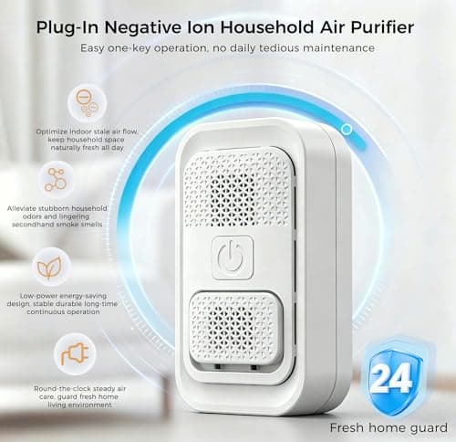 Briignite Plug In Air Purifier, Air Ionizers for Home, 1 Pack - Thumbnail 2