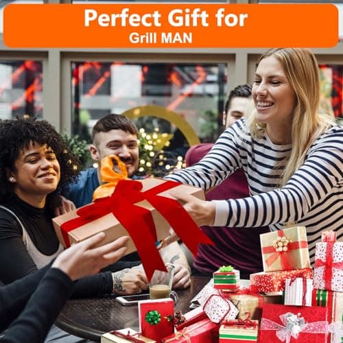 BANGIE 17" Silicone Griddle Mat for Blackstone Accessories - Anti-Warping & UV-Resistant Cover for Single-Burner Tabletop Grill, Blocks Condensation Rust (Orange) - Thumbnail 3