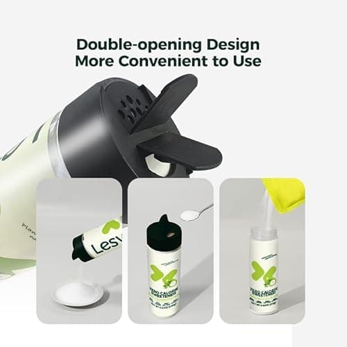 Lesweet Zero Calorie Sweetener, Erythritol Sweetener, Add Prebiotics, Sugar Substitute, Stevia Powder, Keto Friendly, Gluten Free, 8.82 Ounce - Thumbnail 5