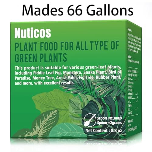 Leaf Plant Food Liquid Fertilizer 8.8 oz, Makes 66 Gallons, for Vibrant Green Leaves on Indoor Houseplants & Outdoor Garden Plants - Thumbnail 2