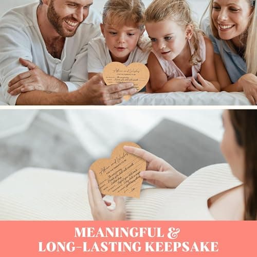 WOODAMORE Baby Shower Advice Cards For Parents To Be - Advice For New Parents Baby Shower Decorations Girl, Wishes For Baby Cards For Baby Shower Games Boy, Advice And Wishes Box Baby Shower Ideas - Thumbnail 6
