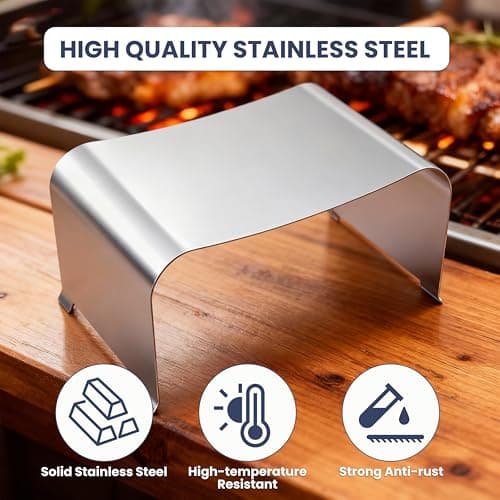 Stainless Steel Heat Baffle Diffuser Replacement for Traeger PRO 575 Pellet Grill, Flame Tamer for Traeger Ironwood 650/885 Pellet Grill Parts, Heat Shield for Traeger PRO 780 Pellet Grill and Smokers - Thumbnail 6