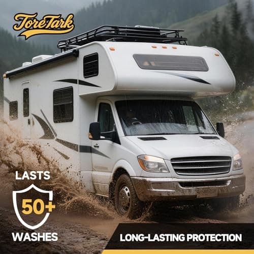 RV Accessories for Outside, Ceramic Coating for RV Polish (32 Fl Oz), Unmatched Shine Car Wax Coating Spray, No Pungent Smell, Quick Detailer Spray Wax, Lasts 50+ Washes Car Paint Sealant - Thumbnail 4