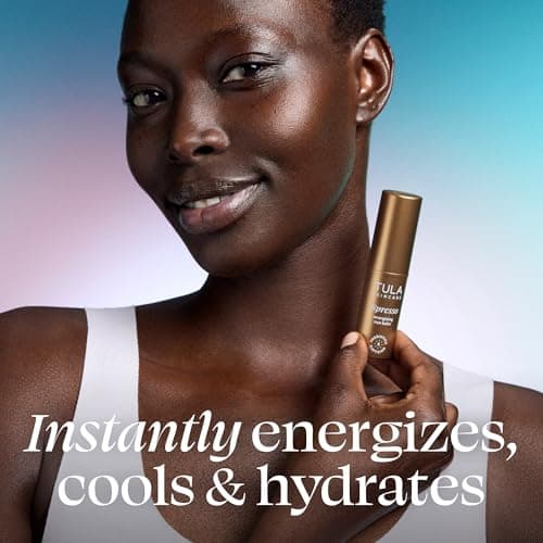 TULA Skin Care ‘Spresso Energizing Eye Balm, Americano - Energizing & Hydrating Caffeine Under Eye Treatment for Dark Circles, Portable and Perfect to Use On-the-go, 0.35 oz. - Thumbnail 2