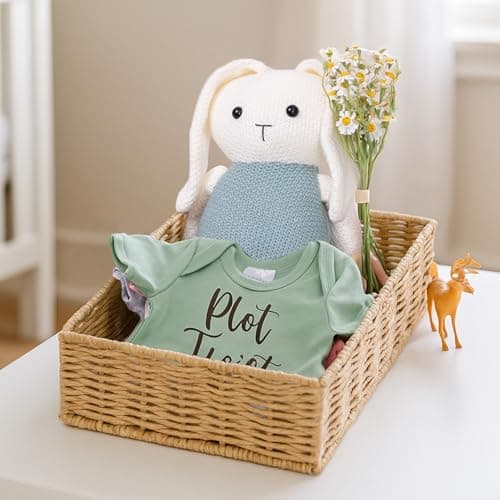 BIBIBLISSBABY Hola Abuela Baby Onesie, Spanish Pregnancy Announcement Outfit for Grandma to Be, Cute Infant Bodysuit Gift for Gender Reveal or Baby Shower (0-3 Months, Slate) - Thumbnail 5