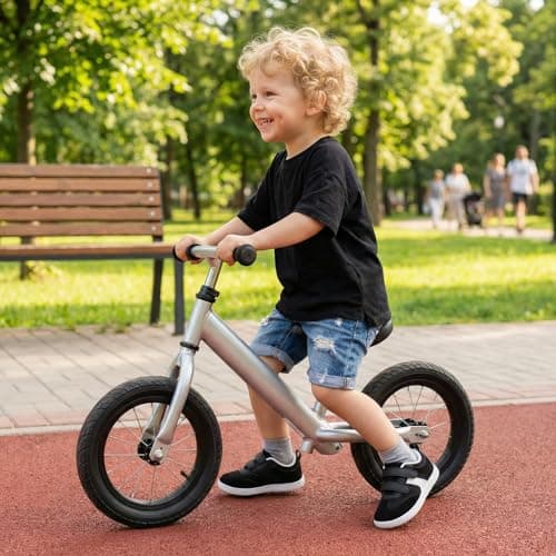 STQ KIDS Toddler Wide Toe Box Barefoot Shoes Boys Sneakers Zero Drop Non-Slip Kid Tennis Running Shoes Comfort First Walking Shoe Outdoor Activities School Black White Toddler Size 10 - Thumbnail 2