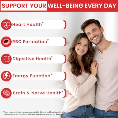 2 Pack Vitamin B Complex 20000 mcg - Vitamin B12 Sublingual Methylcobalamin Extra Strength Raspberry Liquid Drops for Women and Men - USA Made, B1, B2, B3, B5,B6, Biotin, Folic Acid | 4fl oz (120ml) - Thumbnail 5