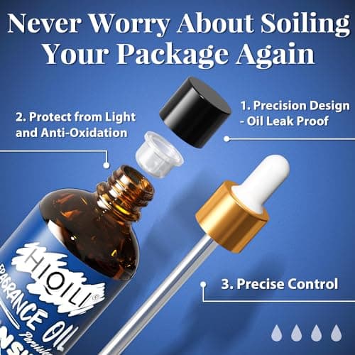 HIQILI Sunshine Coconut Fragrance Oil 100ml for Diffuser Car Freshies, Clean Fresh Scent for Candle Making Soap Laundry 3.38 Fl Oz - Thumbnail 5