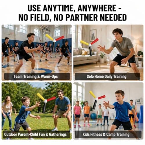 Hand Eye Coordination Training Trainer, High Elastic EVA, Non-Slip Grip, Portable One-Piece Design, Hand-Eye Coordination Trainer for Youth Sports, Boxing MMA, Home Outdoor Training - Thumbnail 4