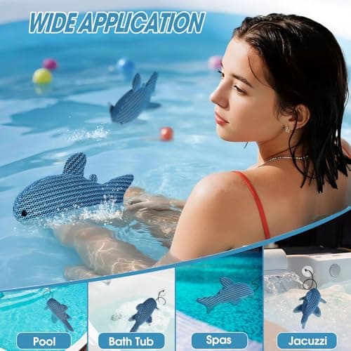 MTWEAR Hot Tub Scum Absorber, Hot Tub Accessories, Spa & Pool Scum Eliminating Balls,Hot Tub Scum Sponge for Hot Tub Oil Absorbing Sponge for Hot Tub Skimmer, Hot Tub Sponge Scum Remover (Shark) - Thumbnail 6