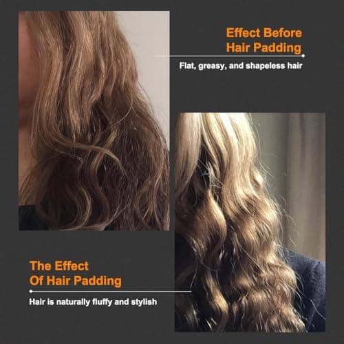 JINRI Hair Iron, Hair Brush, Pumped-Up Volume, Adjustable Temp, 360 ° Tail Rotation, Lasting Volume, for Short Or Thin Hair, Dual Voltage (100-240V), Volumizing Hair Iron, Purple, 1.28 inch - Thumbnail 5