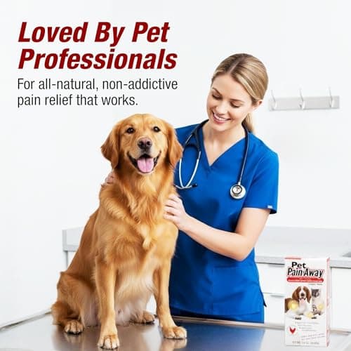 Pet Pain Away All Natural Dog Arthritis Pain Relief, Cat Pain Relief, Dog Pain Relief Anti Inflammatory, Dog Joint Pain Relief, Homeopathic Pain Reliever for Large and Small Dogs and Cats (2 oz) - Thumbnail 6