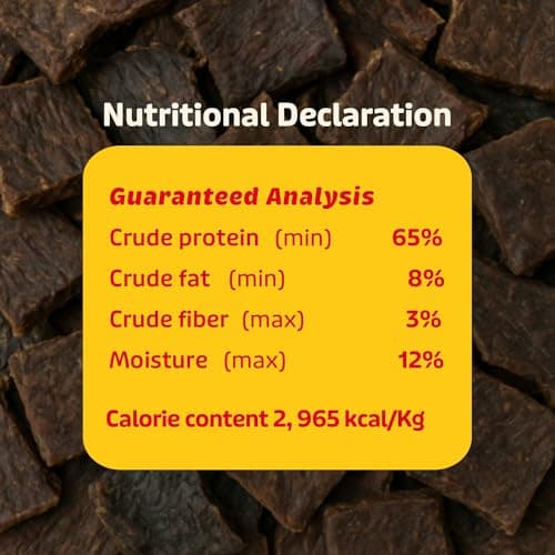 Lovie Beef Lung Dog Treats - Dehydrated Air Dried Soft Bites, Single Ingredient, Protein Rich, 16 oz - Thumbnail 2