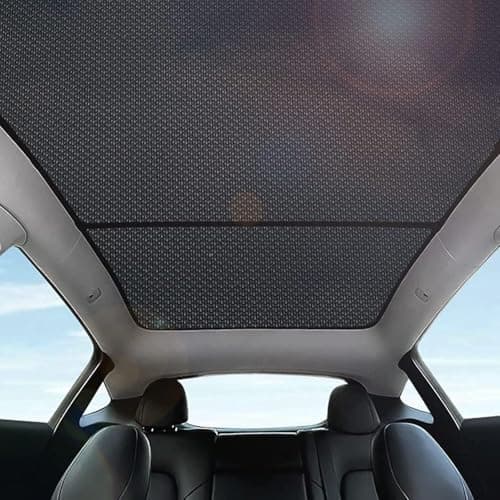 Tesla Model Y Sunshade Roof Never Sag UV Rays Protection Sun Shade for Tesla Model Y Heat Blocking Shades 2017-2024 - Image 1