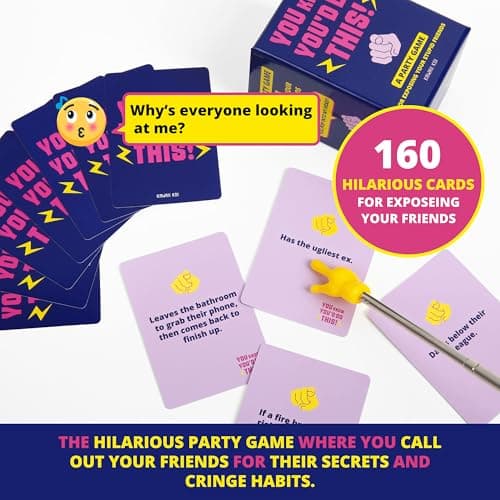 KAWAII KOI Party Game for Adults – Funny Voting Card Game, Hilarious Group Game for Game Night, Icebreaker Card Game for Friends - You Know You’D DO This - Thumbnail 4
