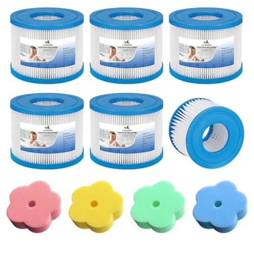 LVJUSEN Type VI Hot Tub Filter Replacement 6 Pack
