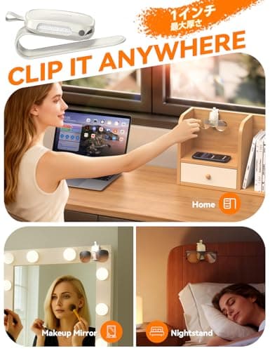 JOYROOM Sunglass Holder for Car Magnetic Visor Sunglasses Holder Clip (White) - Thumbnail 6