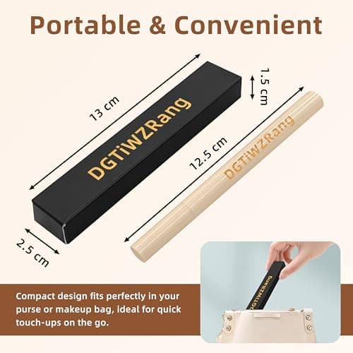 Eyebrow Pen Makeup for women Waterproof Eyebrow Pencil Last All-Day Microblading Brow Pen for Natural Eyebrows,Hairlike Eyebrow Pen Dark Brown also Suitable for Men to Supplement Hairline - Thumbnail 2