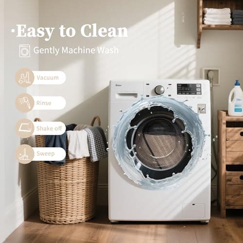 Arvenchy Easy Jute Rug 2x6: Indoor Outdoor Natural Boho Area Rugs for Hallway Patio Non Slip - Farmhouse Neutral Contemporary Carpet Mat for Entryway Kitchen Laundry Room Bedroom Washable - Thumbnail 4