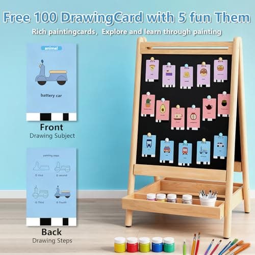 Yuieapl Drawing Robot for Kids, with 100 Design Templates & 12 Color Pens,Voice-Guided Play, Ideal Gift for Ages 3-10 - Thumbnail 3