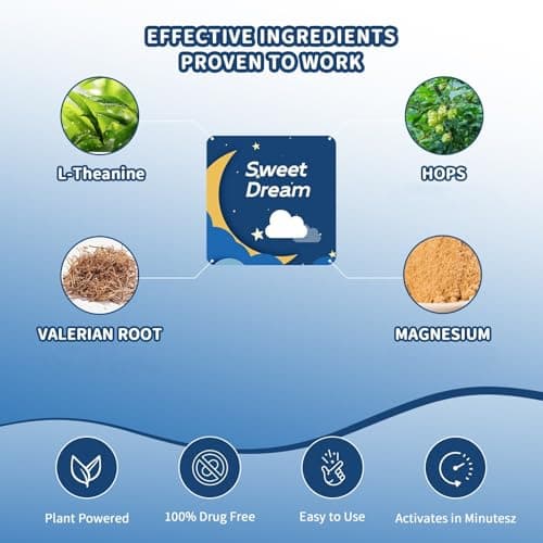 Kaeruw Sleep Patches for Adults with Magnesium and Sour Cherry Extract - Plant-Based Formula - Easy to Use for Men and Women - 1 Box 60 Count-SP01 - Thumbnail 6