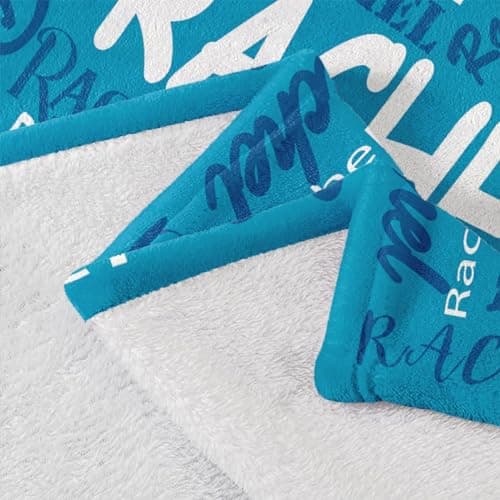 Corissy Ships Next Day, Personalized Blankets and Throws Custom Blanket with Name Customized Flannel Blanket for Kids Christmas Blanket Gifts for Teen Boys Girls - Thumbnail 5