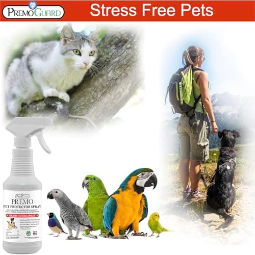 Premo Guard Pet Protector Spray - 32 oz - Kills Mites, Fleas, Ticks, & Mosquitoes - for Dogs, Cats, & Home - Natural Plant Based Oils for Control, Prevention & Treatment - Family Safe - Thumbnail 6