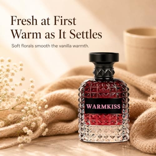 TKBJ Miss Adventure Vanilla Eau de Parfum for Women, Sweet Floral Gourmand Perfume with Vanilla & Amber Notes, Long Lasting Daily Wear Fragrance, 1.7 fl oz - Thumbnail 6