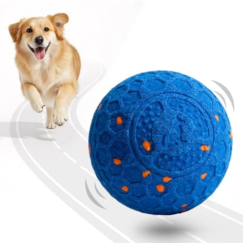Fsitego Interactive Dog Toys Dog Ball: Moving Dog Ball for Large Dogs - Automatic Moving, Bouncing, and Rotating, E-TPU Material, IP65 Waterproof Rating, Active Rolling Ball for Medium and Large Dogs