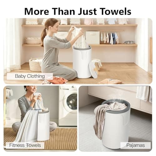 JXUFDHO Towel Warmer, 20L Hot Towel Warmers for Bathroom, Auto Shut Off Towel Warmers Spa, 2 Temp Modes&3 Timer Settings, Suitable for Towels, Bathrobes, Blankets, Pajamas, etc - Thumbnail 5