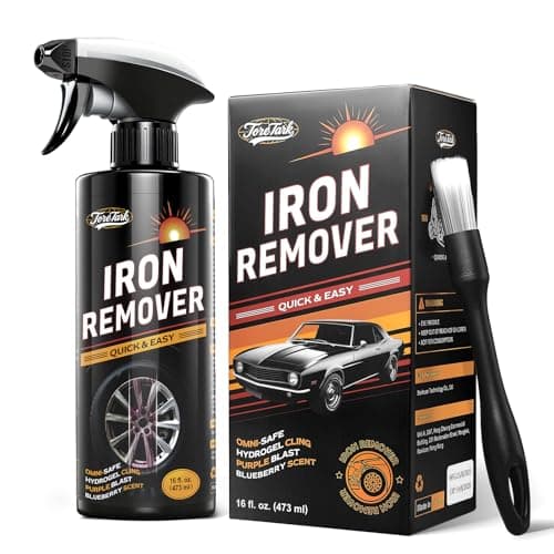 toretark Iron Remover, Fallout & Iron Remover for Car Detailing, Fast Removal Brake Dust & Rust and Wheel Cleaner, Safe for All Vehicle Paint & Wheels, Tire Shine and Preps for Wax (16oz) - Image 1