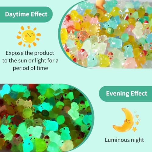 ACXZYYJ 300 Mini Resin Animals Styles Variety Tiny Animals Figures Miniature Little Small Animal Figurines Bulk for Micro Fairy Garden Landscape Accessories Hide Crafts Decor Aquarium - Thumbnail 4