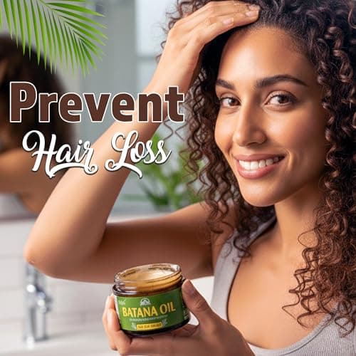 ANGELYCIA Raw Batana Oil for Hair Growth & Scalp Stimulator – 100% Pure Hair Oil from Honduras – Dr. Sebi Organic Paste – Natural Hair Growth Products for Thicker Edges, Breakage & Split Ends - Thumbnail 6