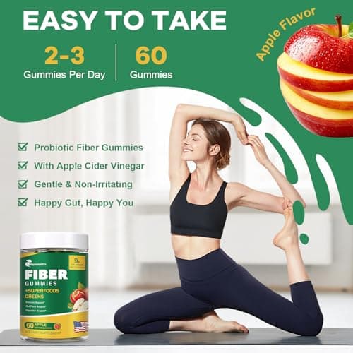Femmetra 9G Fiber Gummies for Digestive Health & Regularity - Thumbnail 6