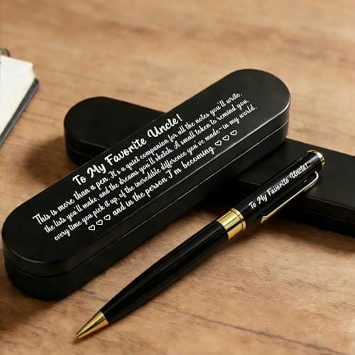 ABNTY To My Favorite Uncle Engraved Ballpoint Pen - Thumbnail 5