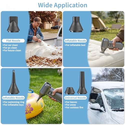 RNOAWIO 150000RPM Turbo Blower Electric Air Duster - Thumbnail 5