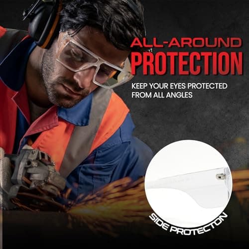 DreamCalf Z87 Polarized Sunglasses for Men Big Square Polarized Z87.1 Sun Glasses with UV Protection - Thumbnail 2