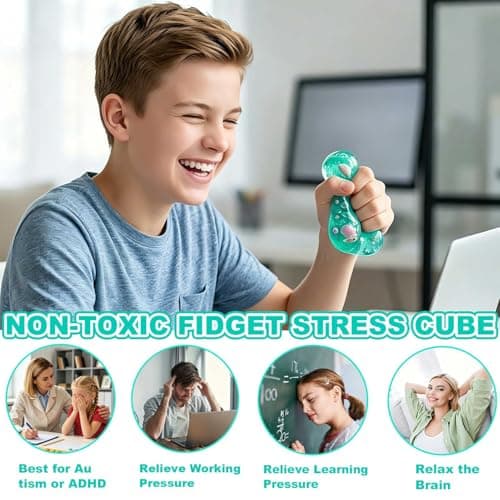 Slow Rising Squishy Toys Stress Relief Toys Gifts for Teen Men Women Adults - Thumbnail 3