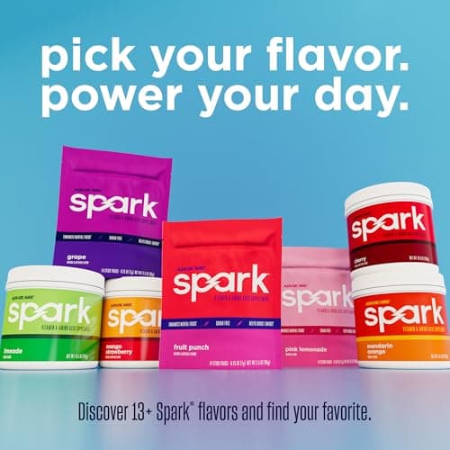 AdvoCare Spark - Energy Drink Mix - Vitamin & Amino Acid Supplement - Supports Energy & Focus - Portable Immune Support - Sugar-Free - Limeade (10.5 oz) - Thumbnail 5