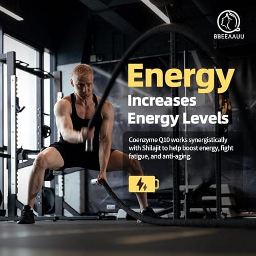 BBEEAAUU Shilajit for Men with Sea Moss & Ashwagandha,12 in 1 Hima*Layan Shilajit Supplements Capsules with Coenzyme Q10, Fulvic Acid & Humic Acid, Lion's Mane, Support Energy & Immunity, 120 Counts - Thumbnail 3