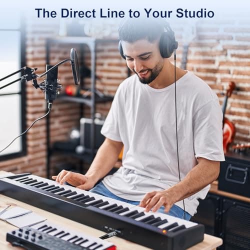 J&D 1/8 to 1/4 Stereo Cable, 3.5mm TRS to 6.35mm Audio Cable Bidirectional Nylon Braid Guitar to Aux Cord Jack for Guitar, Laptop, Home Theater Devices, Speaker and Amplifiers, 6.6 Feet, Grey - Thumbnail 5