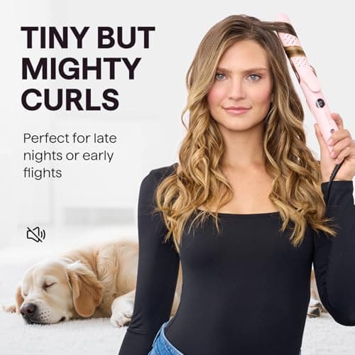 Wavytalk Airflow Styler Whirlwind Curl, Hair Straightener and Curler 2 in 1, Upgraded Curling Iron & Flat Iron Achieve One Pass Curl, Less Damage to Hair - Thumbnail 6