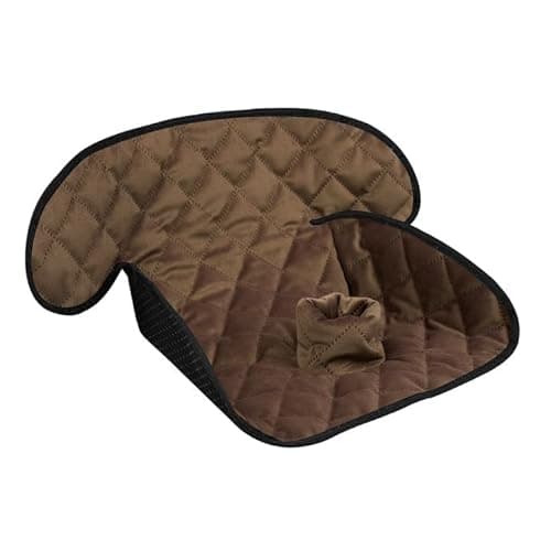 MOOB Waterproof Car Seat Protector - Potty Training Liner for Baby & Toddler, Machine Washable Piddle Pad with Anti-Slip Backing, Universal Fit for Infant Car Seat & Stroller (Brown - Image 1