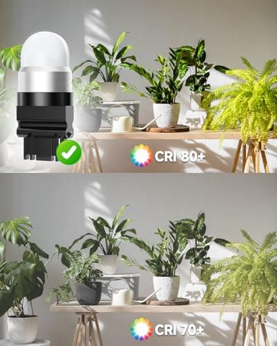 Noobibaba 3156 LED Bulb S8 Wedge LED Bulb, 12V 24V 2W 3156 S8 Landscape Light Bulbs for Outdoor Pathway Driveway Lights, 15W Halogen Bulbs Replacement Warm White 2700K 6-Count - Thumbnail 6