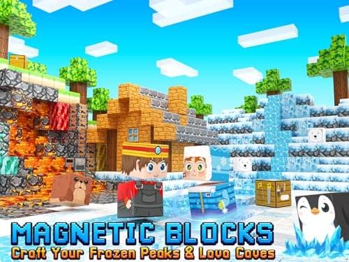 Magnetic Blocks - 200PCS Magnetic Building Blocks Sensory Toys for Kids Ages 3-5 4-8 5-7 8-12, Mine Magnet World Craft Cubes for Kids, STEM Toys Birthday Game Gifts for 3+ Years Old Boys and Girls - Thumbnail 2