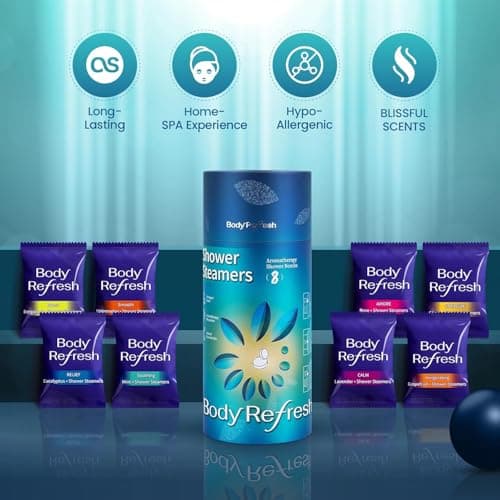 Shower Steamers Aromatherapy 8 Pack - Fathers Day Gift for Dad from Daughter Wife, Gifts for Men, Shower Bombs with Essential Oil for Stress Relief Self Care Relaxation - Thumbnail 4