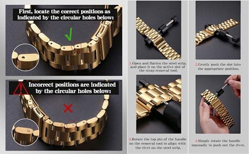 OLEVS Watch Men Blue Face Gold and Silver Stainless Steel Dress Luxury Watches for Men Two Tone Wrist Waterproof Fancy Quartz Analog Diamond Mens Watches Relojes para Hombres - Thumbnail 6