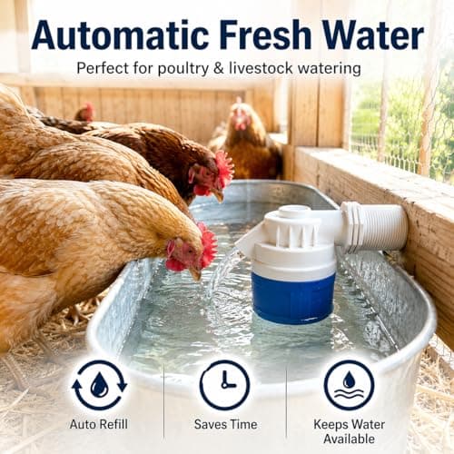 1PC 2" Top Inlet Automatic Water Level Control Float Valve, Float Valve for Water Tank, Pools, Pond, Livestock, Aquariums, Aquaculture - Thumbnail 6