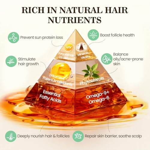 Batana Oil for Hair Growth Dr Sebi, 100% Raw Organic Batana Hair Mask from Honduras, Wild Growth Hair Oil, Scalp Oil Promotes Hair Thickness, Prevents Loss for Men & Women (4.06 Fl Oz, Nutmeg) - Thumbnail 3